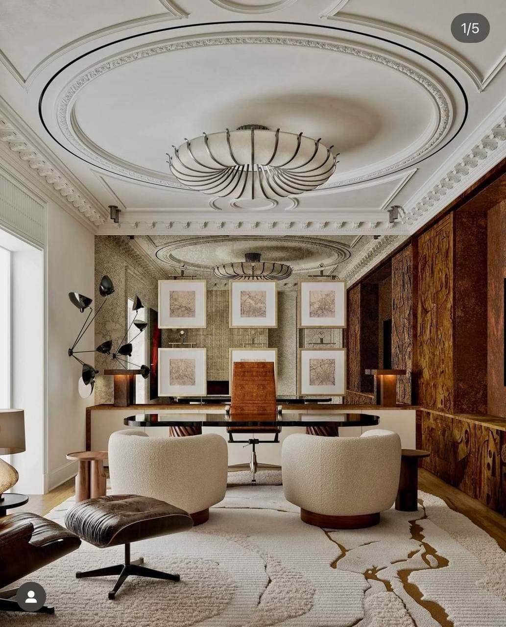 Bespoke kitchen interior — custom cabinetry with refined material palette